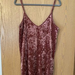 Honeybum Velvet Mini Dress